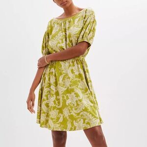 NWT DAILY PRACTICE BY ANTHROPOLOGIE MINI DRESS Floral Print Medium